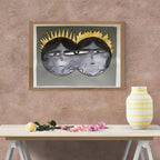 Karatay Kız Kardeşler – Tek Göz Sayılı Üretim Müze Kalitesi Sanat Baskısı (300 gr Özel Kağıt)