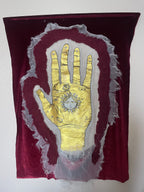 sağ - sol el izi Karatay kızı