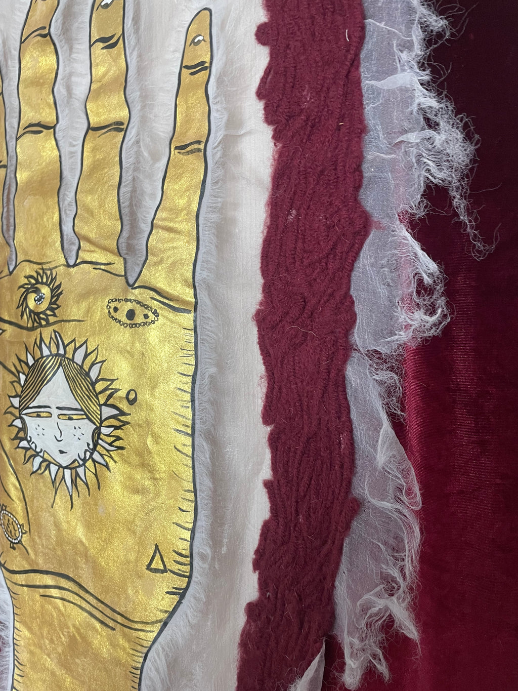 sağ - sol el izi Karatay kızı