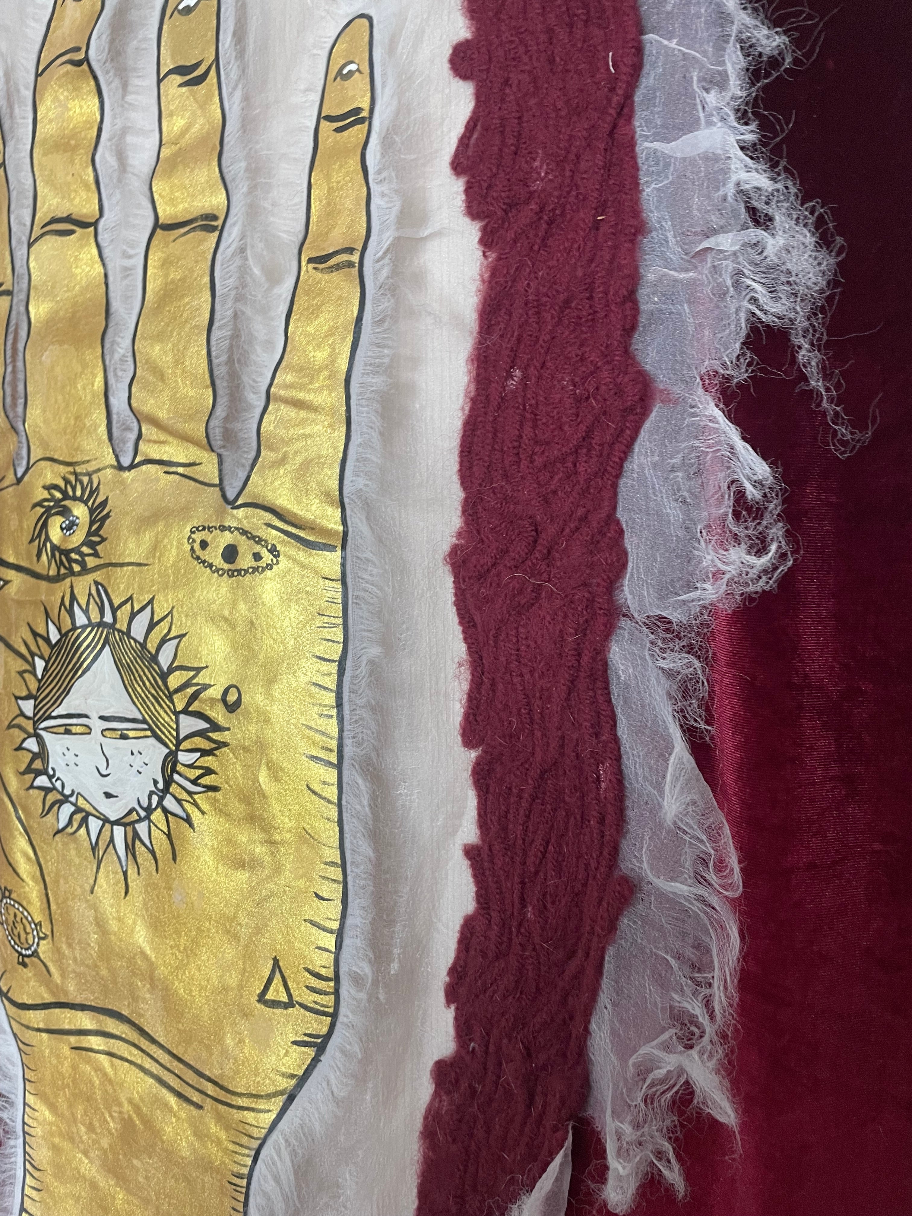 sağ - sol el izi Karatay kızı