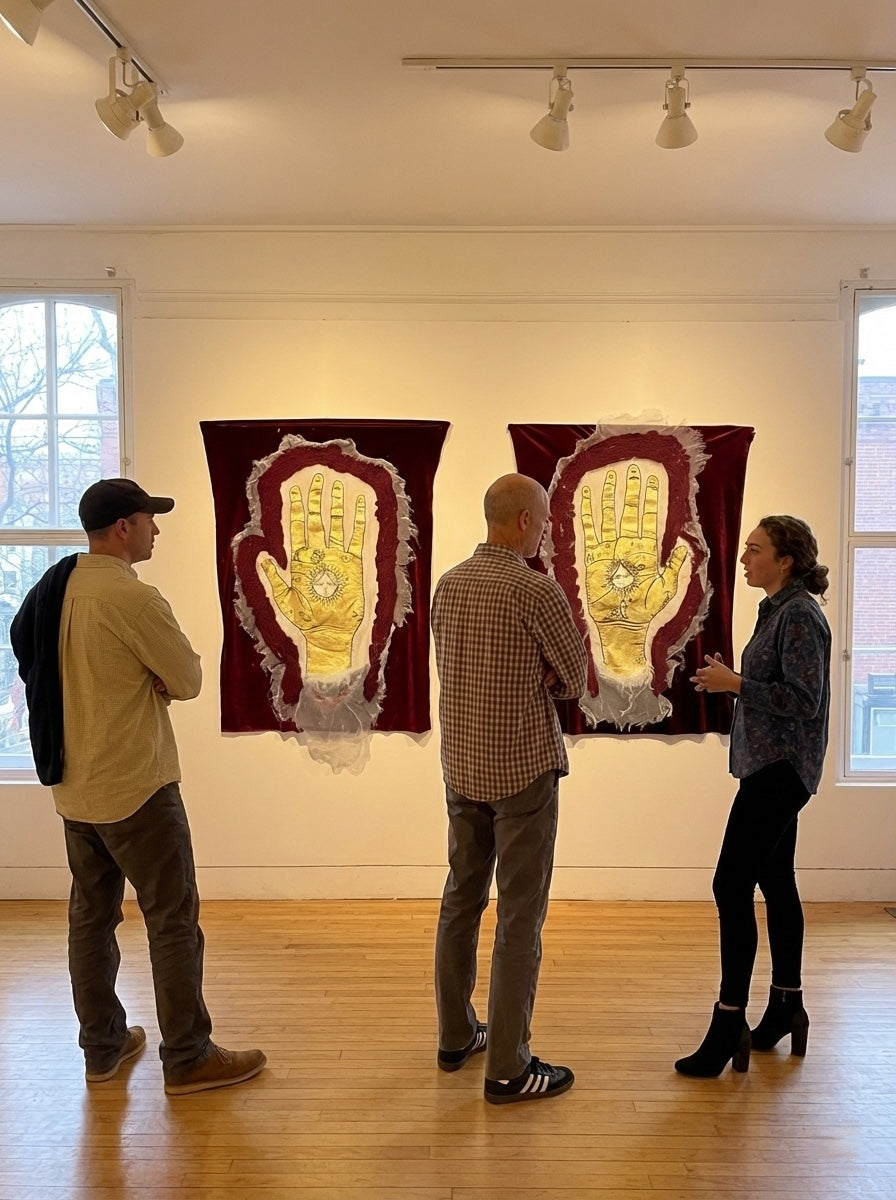 sağ - sol el izi Karatay kızı