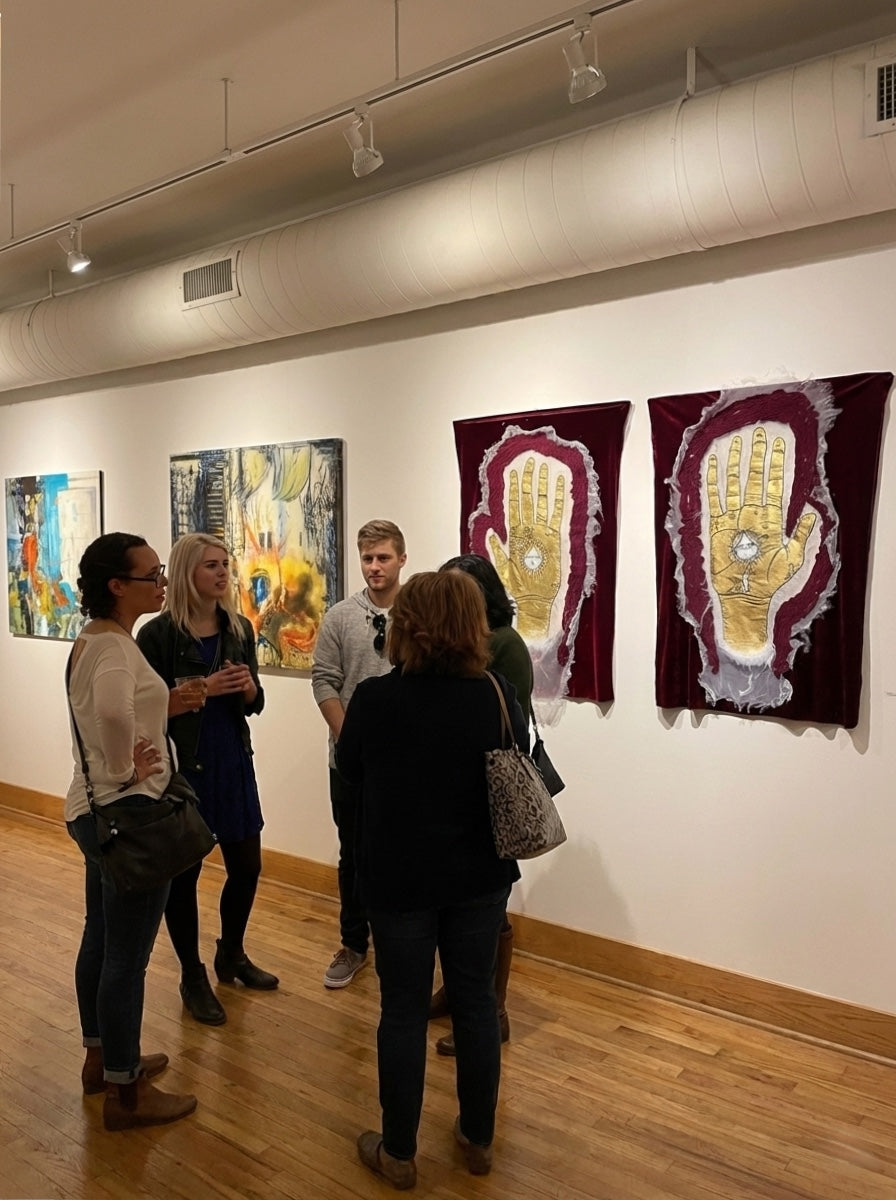 sağ - sol el izi Karatay kızı