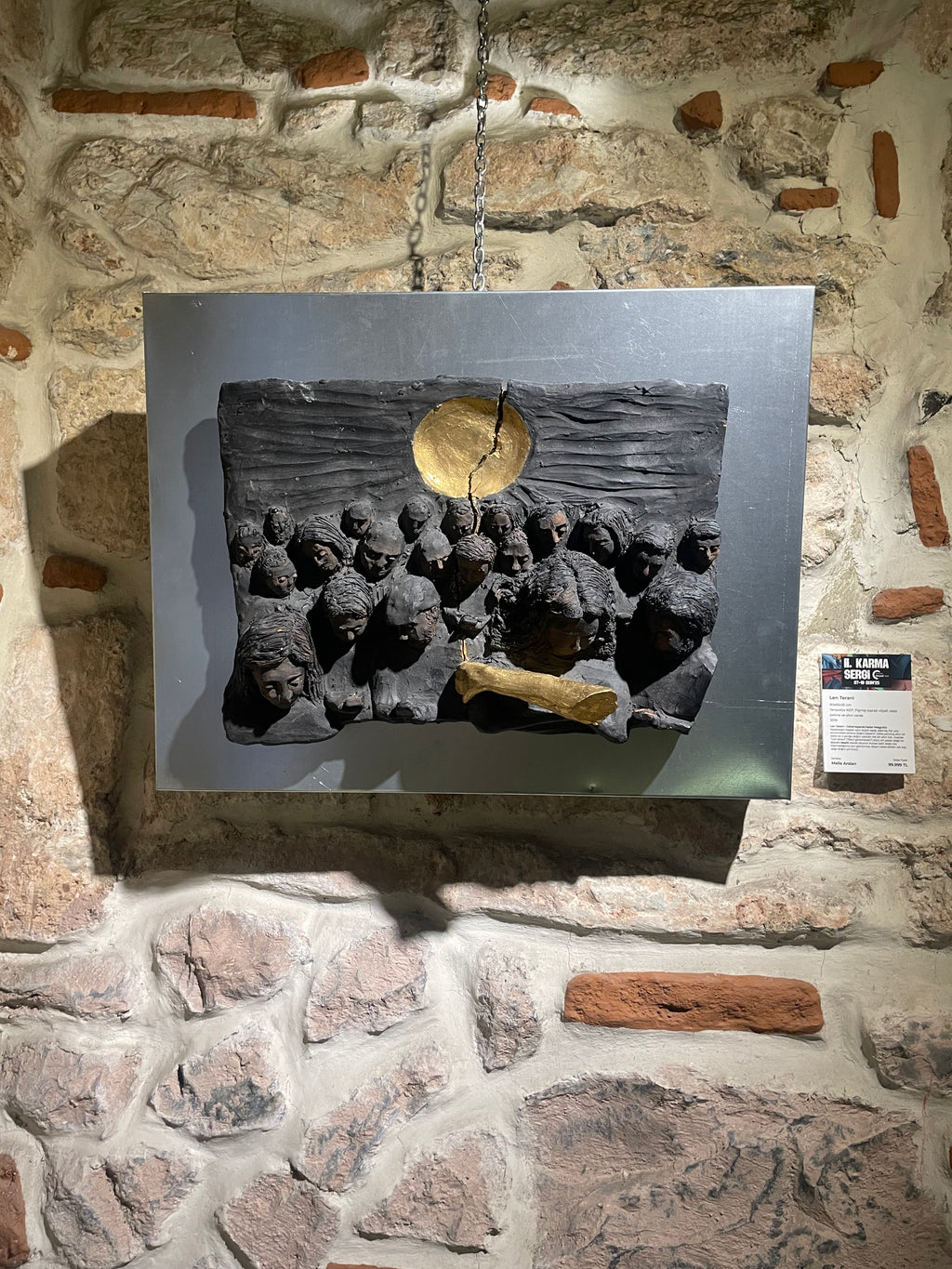 Len Terani Beni göremezsin Heykel Rölyef