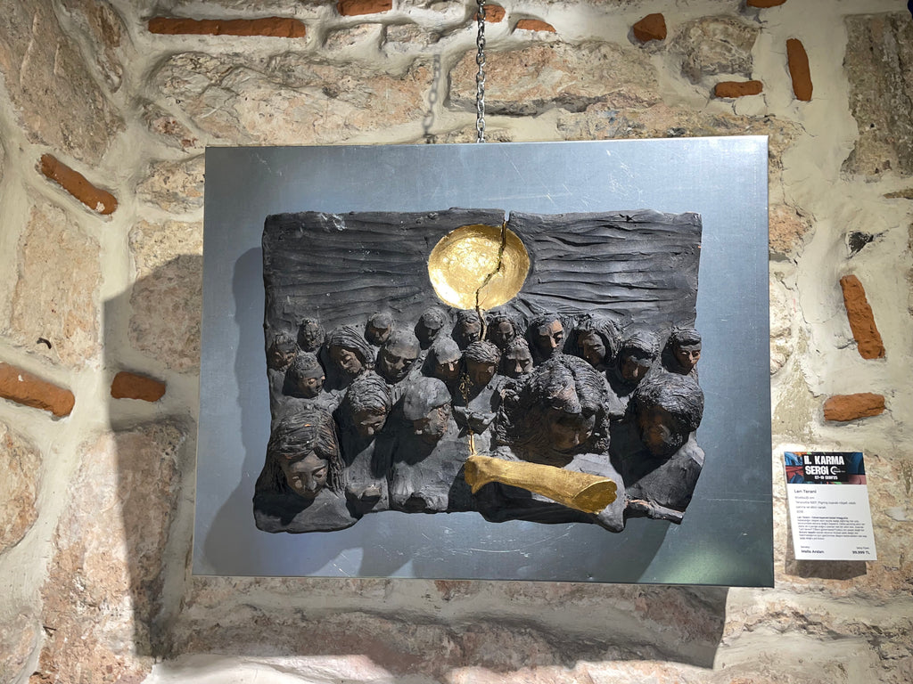 Len Terani Beni göremezsin Heykel Rölyef