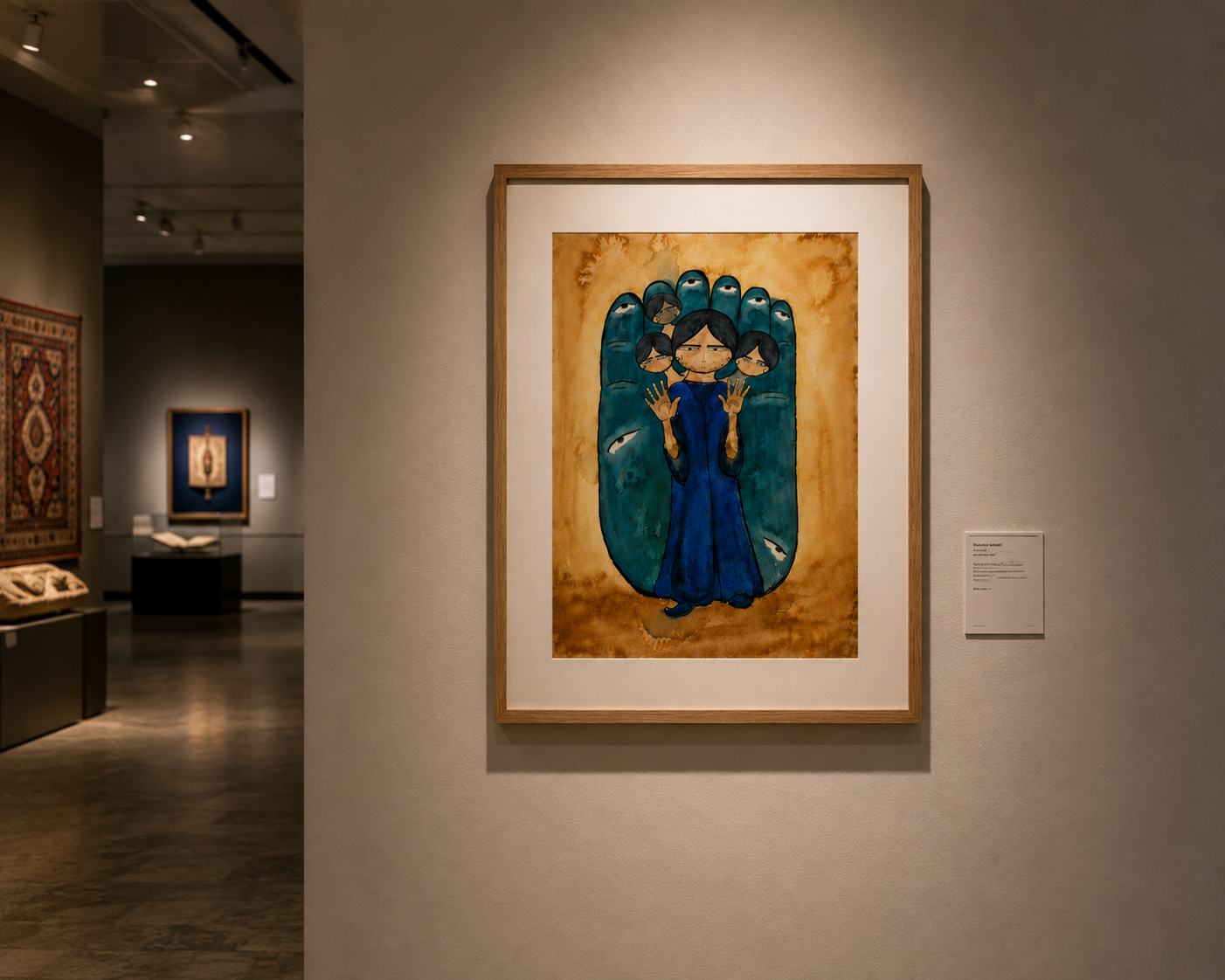 Zamansızlar III – Gözetenler | İndirilebilir Dijital Sanat Baskısı – Melis Arslan