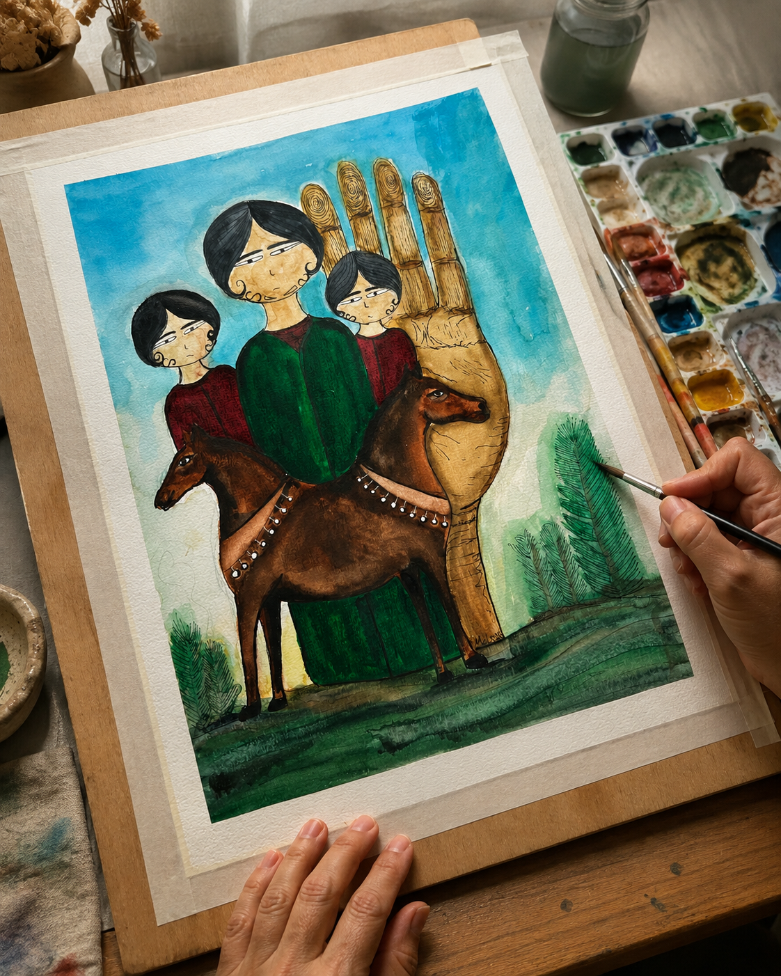 Zamansızlar IV – Taşıyanlar | İndirilebilir Dijital Sanat Baskısı