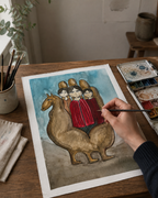Zamansızlar IX – Geçit | İndirilebilir Dijital Sanat Baskısı