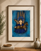 Zamansızlar No. 1 – Selçuklu Atlı Figür | İmzalı ve Numaralı Fine Art Baskı | Sınırlı Edisyon