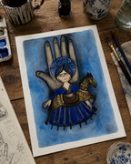 Zamansızlar I – Hafızanın Avucunda | Melis Arslan Orijinal Sanat Eseri