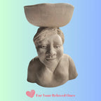 Custom Ceramic Sculpture from Your Photo - Unique Handmade Portrait Bust Gift