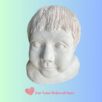 Custom Ceramic Sculpture from Your Photo - Unique Handmade Portrait Bust Gift